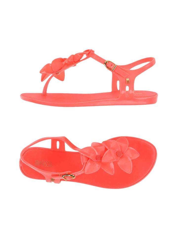 Melissa + Alexandre Herchcovitch Toe Strap Sandals