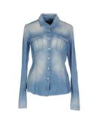 Never Behind Denim Shirts