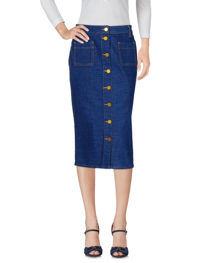 Tory Burch Denim Skirts