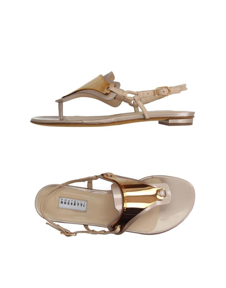 Fratelli Rossetti Toe Strap Sandals