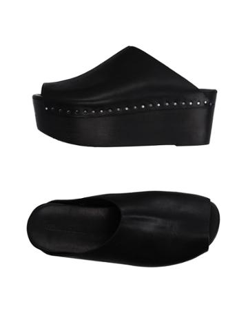 Drkshdw By Rick Owens Mules