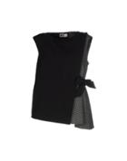 M Gray Tops