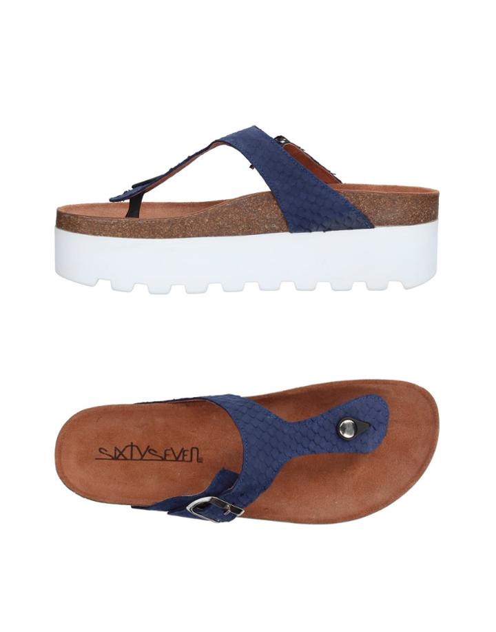 67 Sixtyseven Toe Strap Sandals