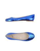 Argento Antico Ballet Flats