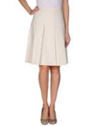 Jil Sander Navy Denim Skirts