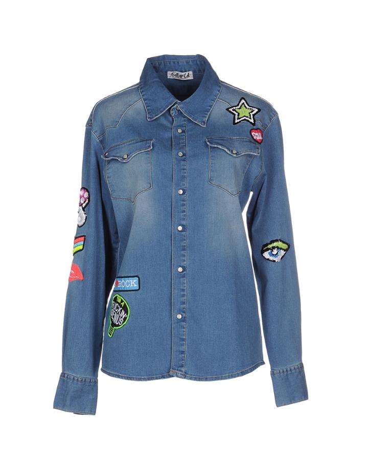 Follow Us Denim Shirts