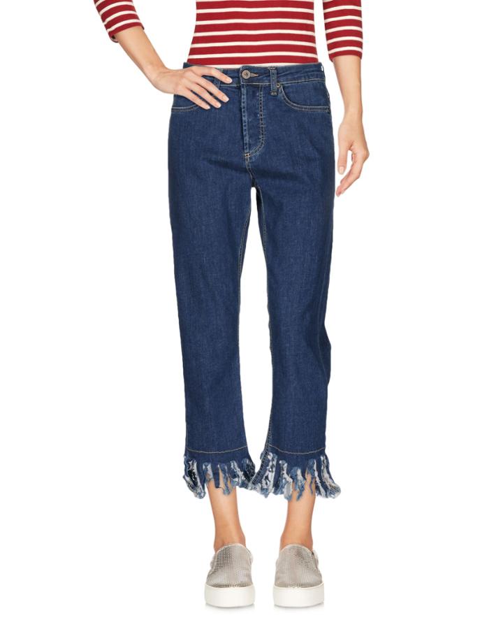 Please Denim Capris