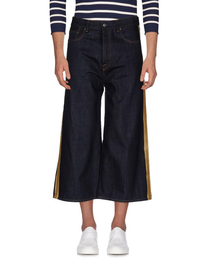Saint Laurent Denim Capris