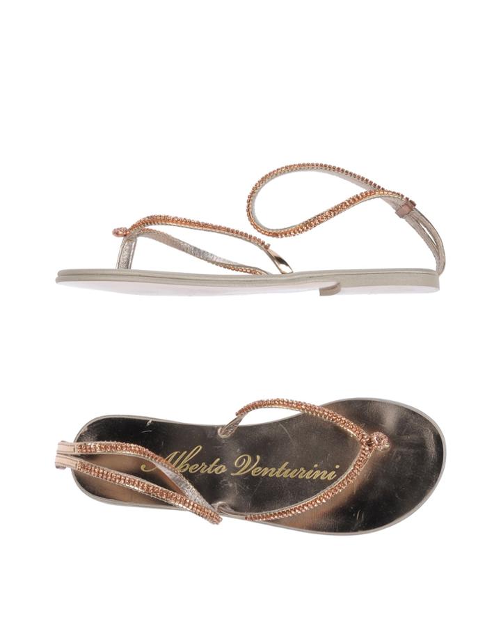 Alberto Venturini Toe Strap Sandals