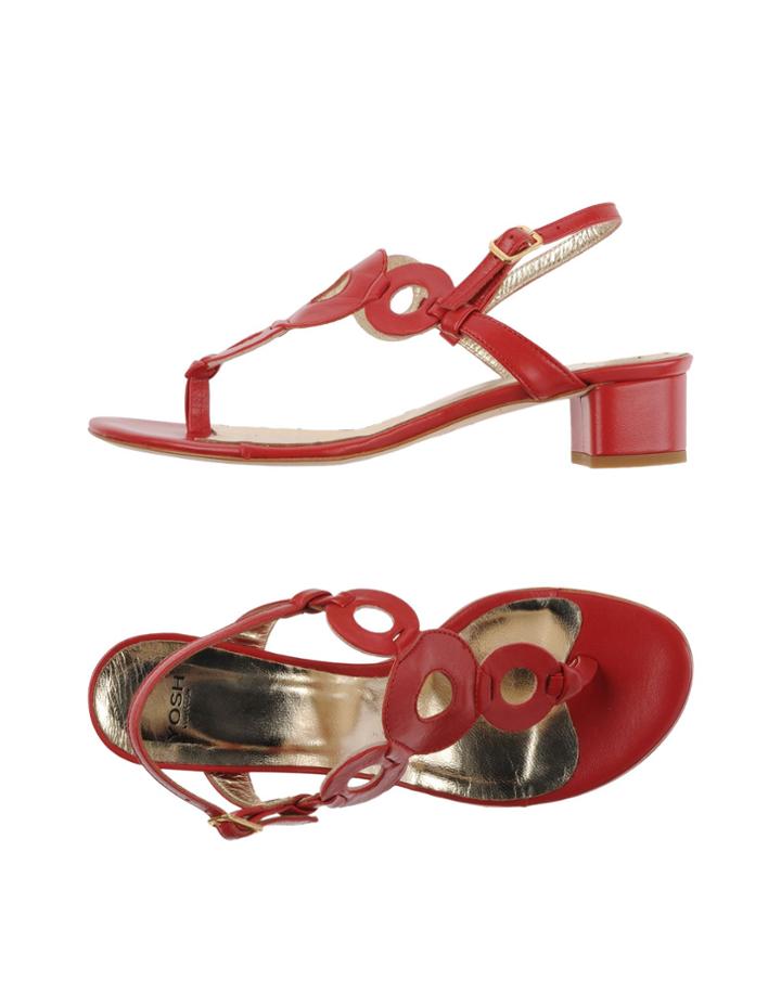 Yosh Collection Toe Strap Sandals