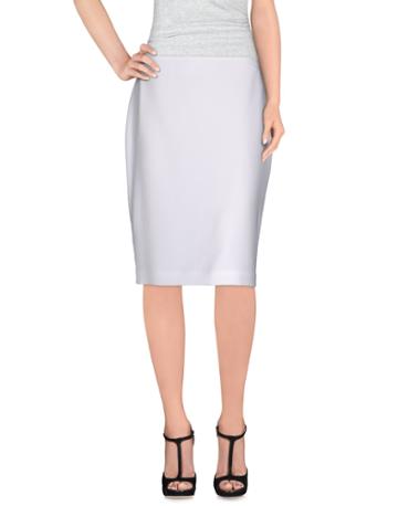 St. John Caviar Knee Length Skirts