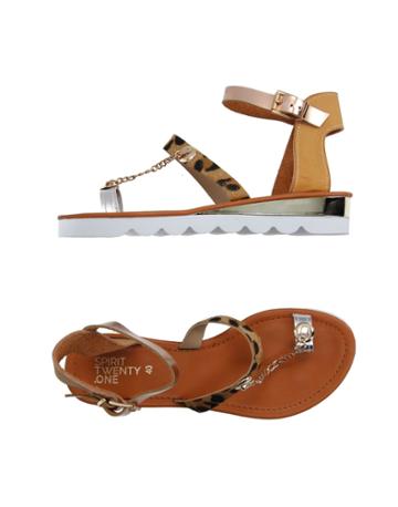 Spirit Twenty. One Toe Strap Sandals