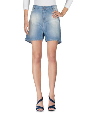La M Me Road Denim Bermudas
