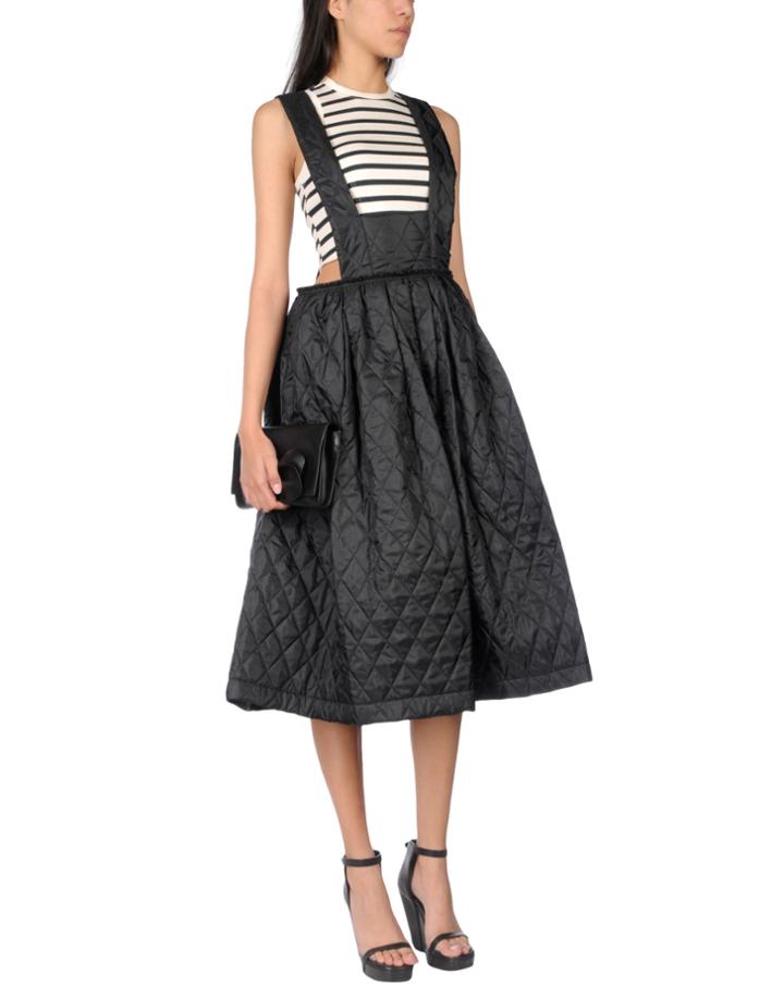 Comme Des Gar Ons Overall Skirts