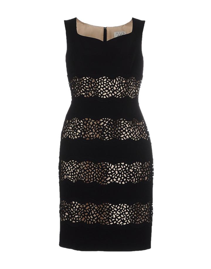 Musani Gold Short Dresses