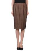 Clips Knee Length Skirts