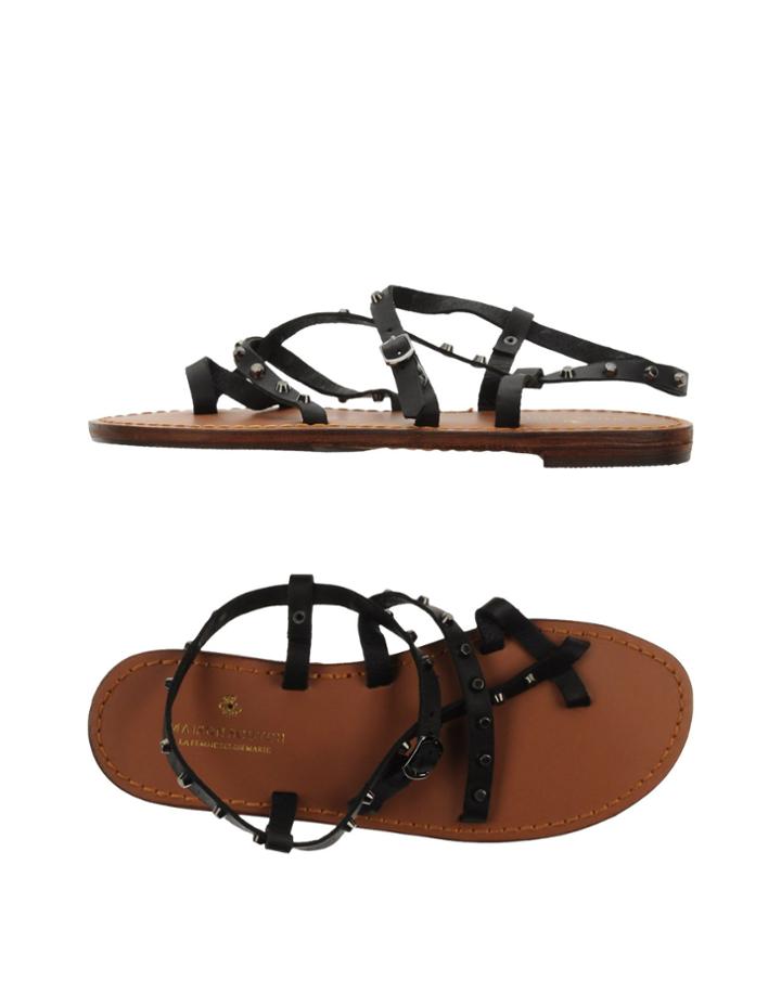 Maison Scotch Toe Strap Sandals