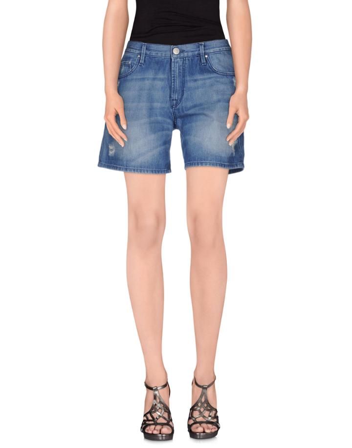 Don't Cry Denim Bermudas