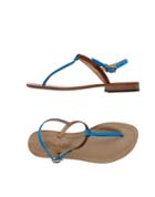 Pietro E Paolo Ferrara Toe Strap Sandals