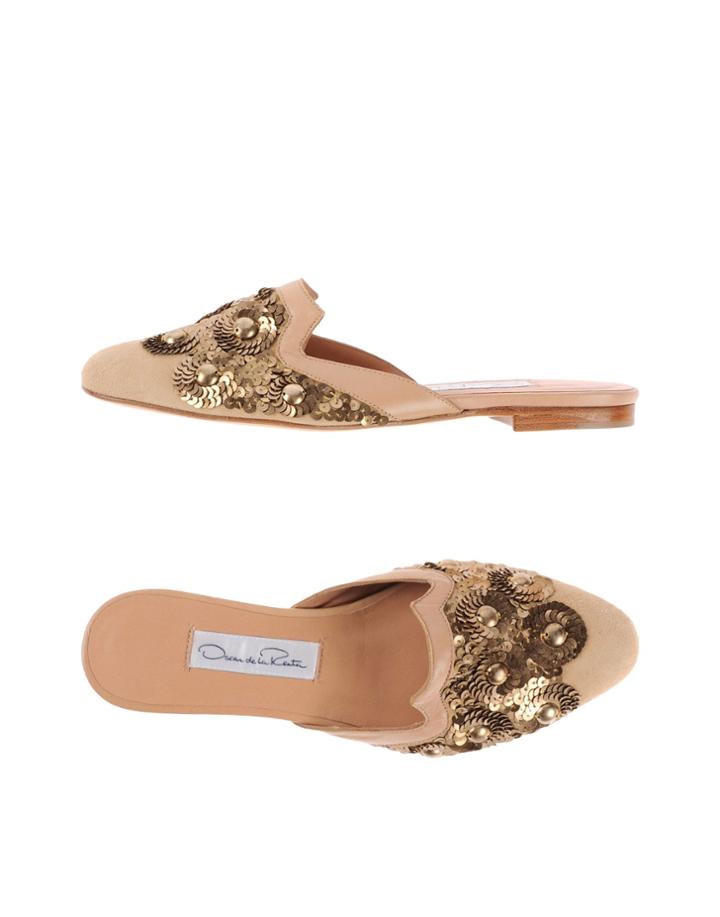 Oscar De La Renta Mules