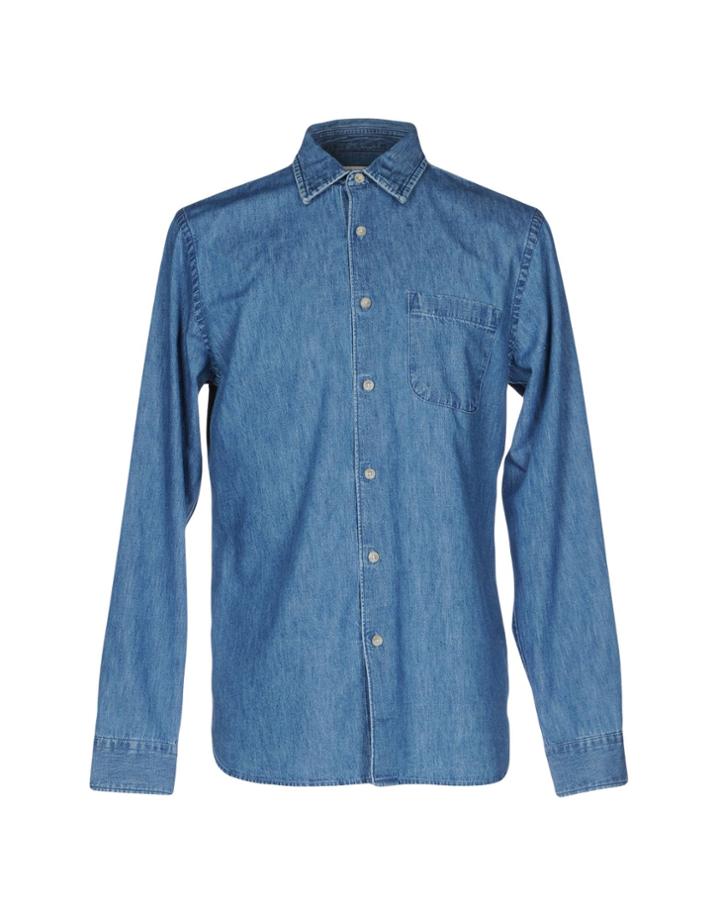 Club Monaco Denim Shirts