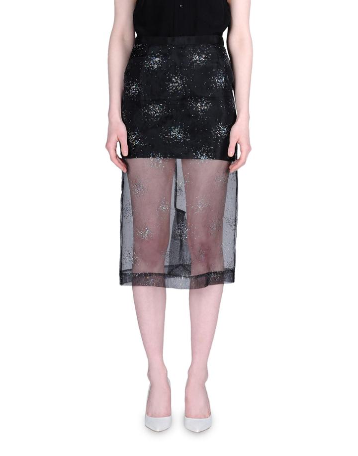 Wanda Nylon 3/4 Length Skirts