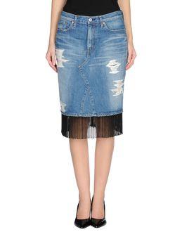 Junya Watanabe Comme Des Gar Ons Denim Skirts