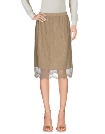 Lauren Vidal Knee Length Skirts
