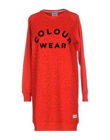 Clwr Color Wear Short Dresses