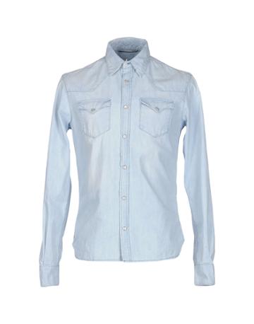 Guns Disarmed Denim Shirts