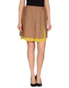 Ki6? Who Are You? Knee Length Skirts