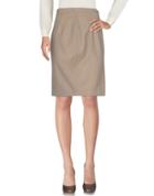 Mani By Giorgio Armani Knee Length Skirts