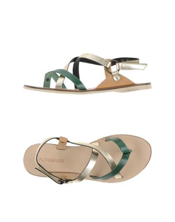 Altiebassi Toe Strap Sandals