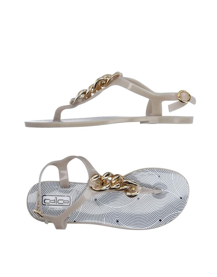 Calco Toe Strap Sandals