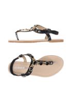 Miss Shoes Toe Strap Sandals