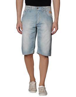 Jaggy Denim Bermudas