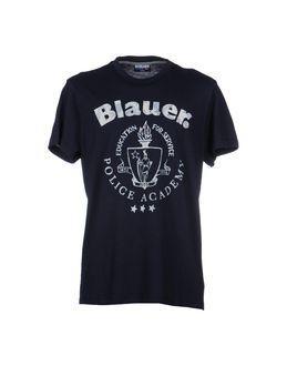 Blauer T-shirts