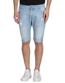 T-square Denim Bermudas