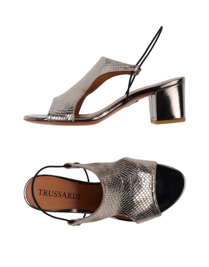 Trussardi Toe Strap Sandals
