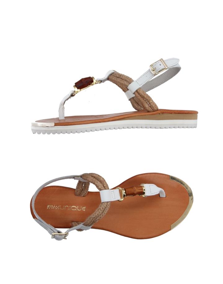 Miss Unique Toe Strap Sandals