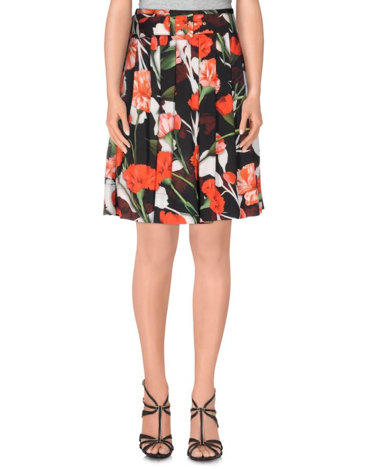W Les Femmes Knee Length Skirts