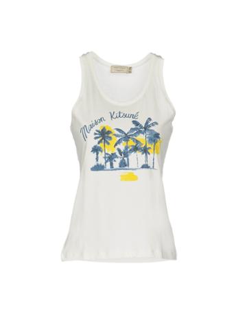 Maison Kitsun  Tank Tops