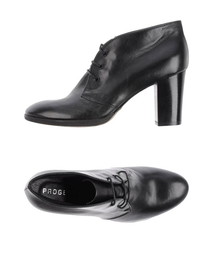 Progetto Glam Lace-up Shoes