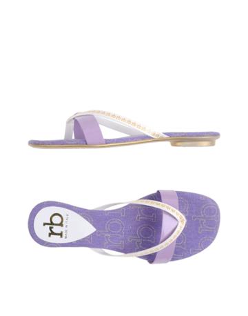 Roccobarocco Toe Strap Sandals