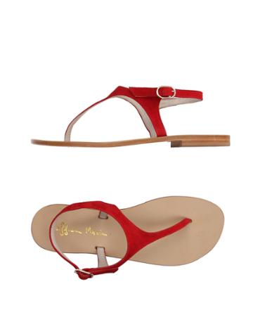 Officine Marini Toe Strap Sandals