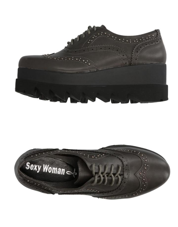 Sexy Woman Lace-up Shoes