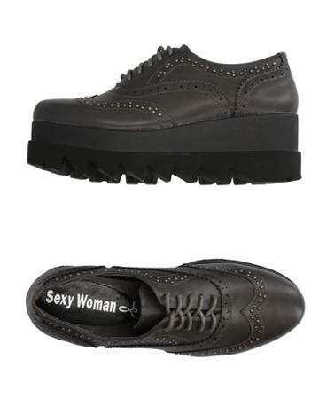 Sexy Woman Lace-up Shoes