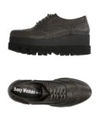 Sexy Woman Lace-up Shoes