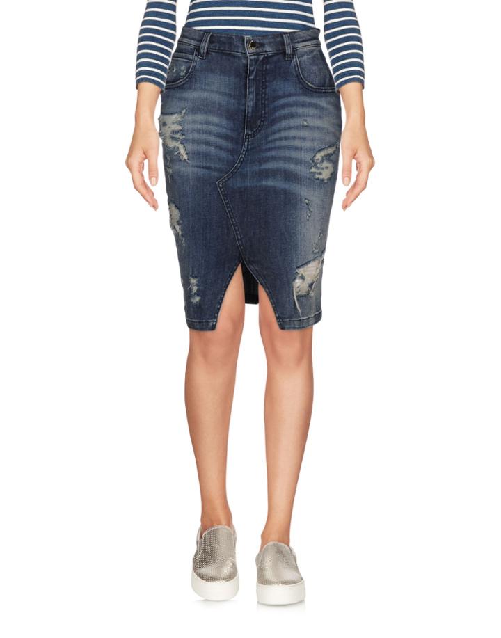 Mangano Denim Skirts