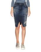 Mangano Denim Skirts
